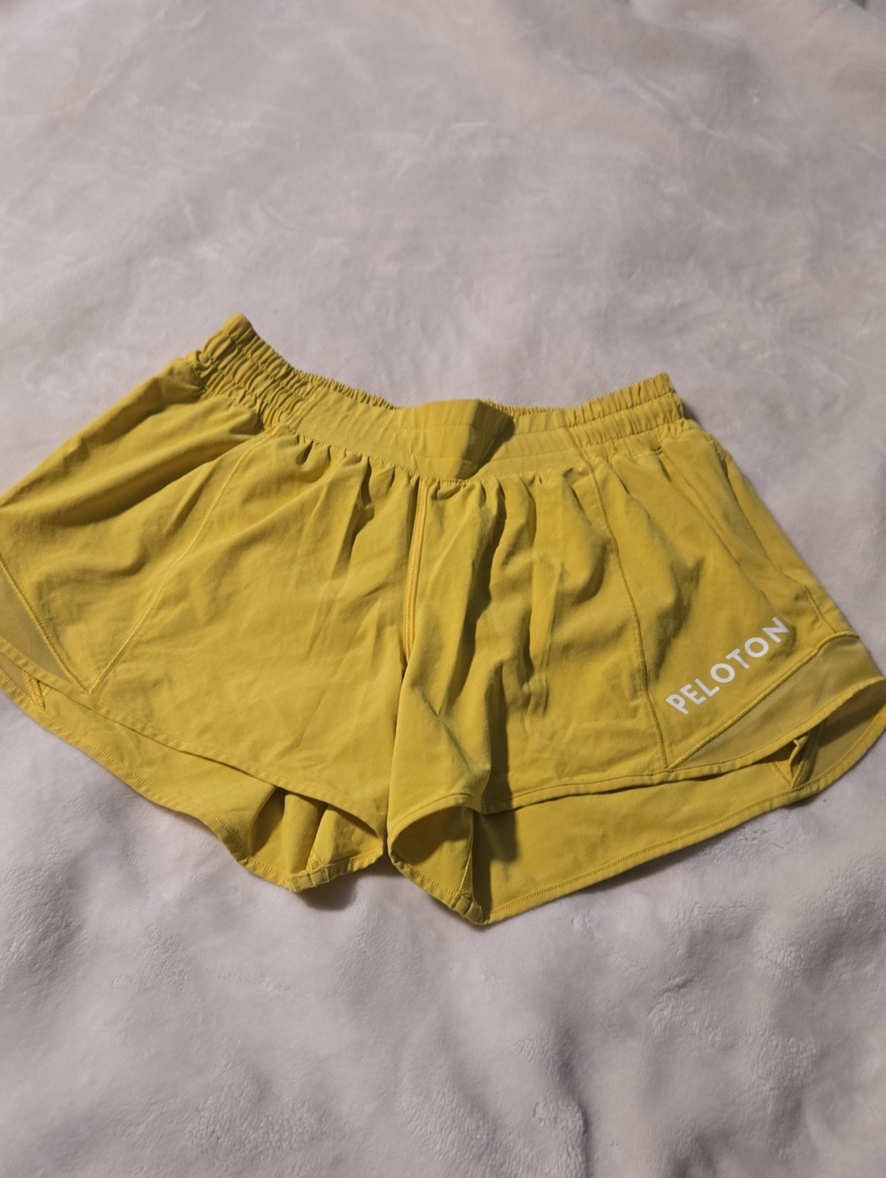 lululemon athletica Women's Yellow Athletic Shorts